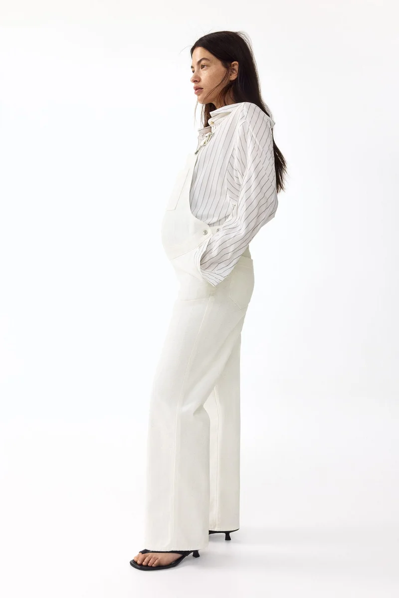 H&M  MAMA Before & After Denim dungarees for Women | Best Price UAE