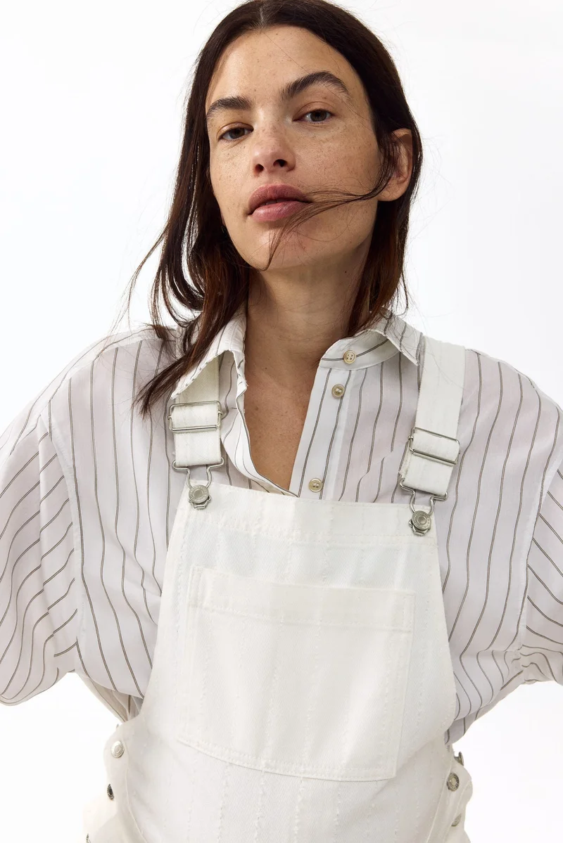H&M  MAMA Before & After Denim dungarees for Women | Best Price UAE
