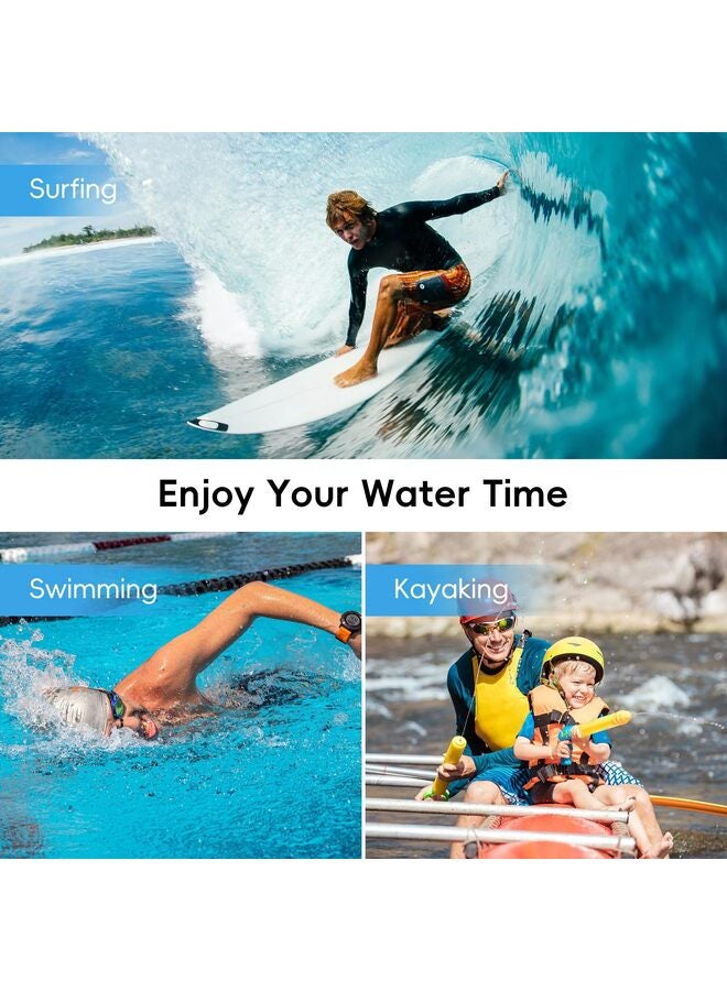 Waterproof Camera Floating Wrist Strap Photographer Gift for Men and Women, Orange, 18cm - Image 5