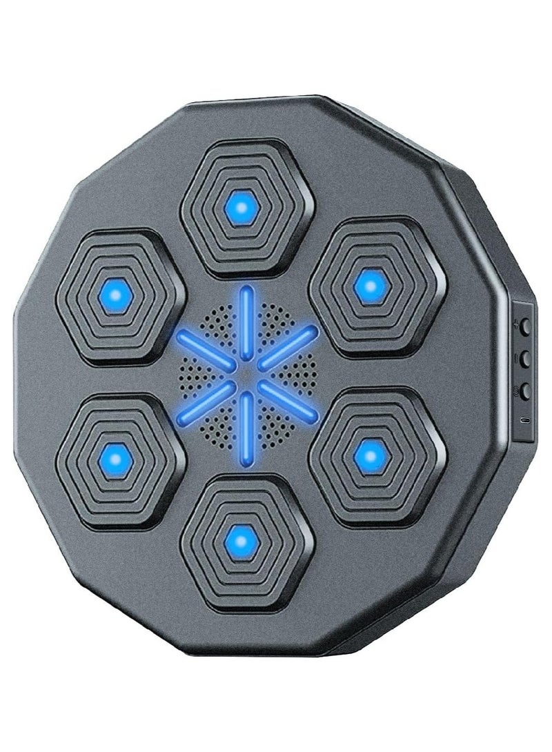 DubaiGallery Smart Punching Boxing Pad Electronic Music Machine Home Training Wall Target Equipment Bluetooth Glove USB Charging - Image 2