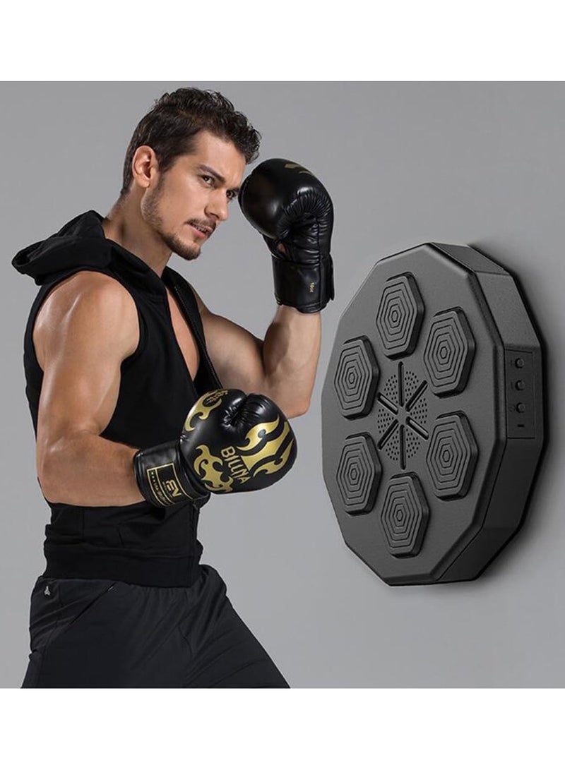 DubaiGallery Smart Punching Boxing Pad Electronic Music Machine Home Training Wall Target Equipment Bluetooth Glove USB Charging - Image 4