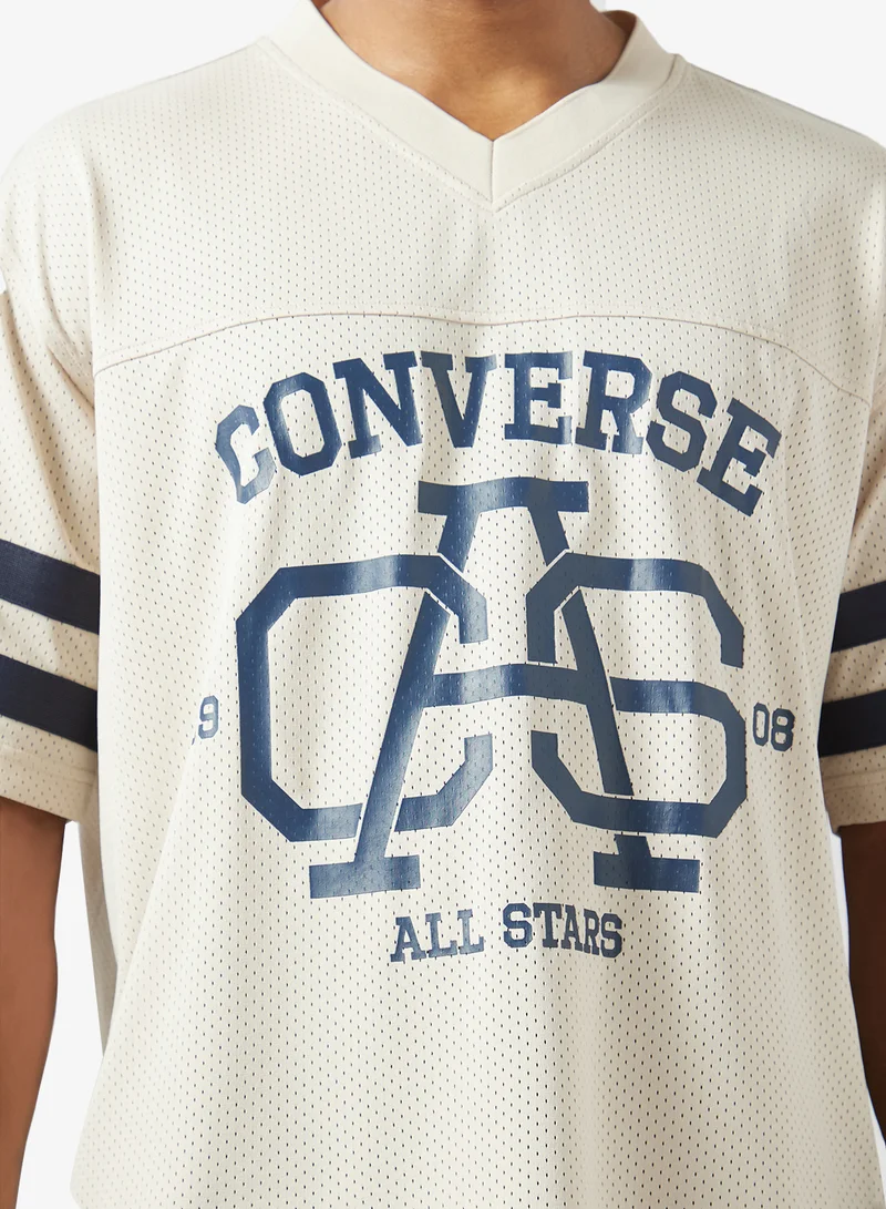 Converse CLASSIC ECRU Casual Varsity Jersey for Men | Best Price UAE