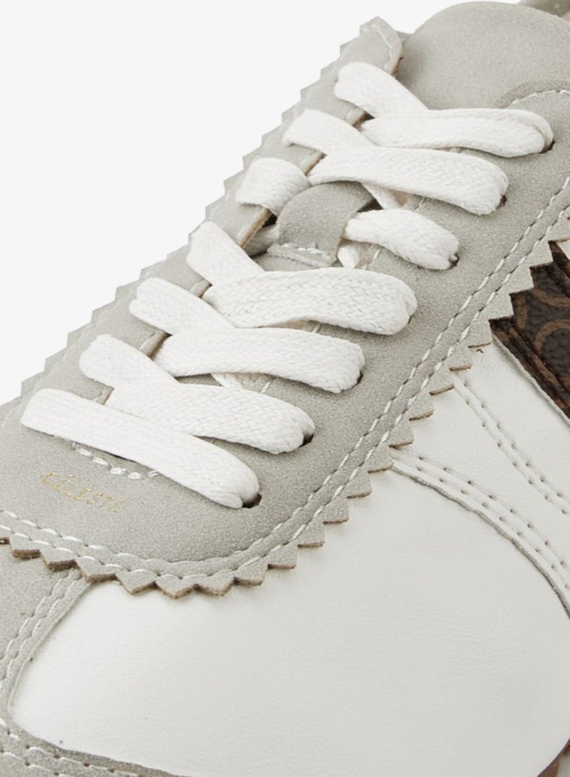 Celeste Women's Panelled Lace-Up Sneakers - Image 5