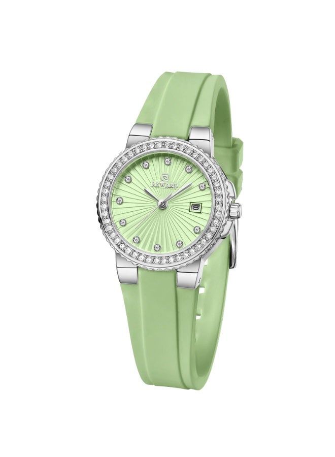 REWARD RD231780 GRN Modern Classic Quartz Analog Warm Olive Green For You - Image 3