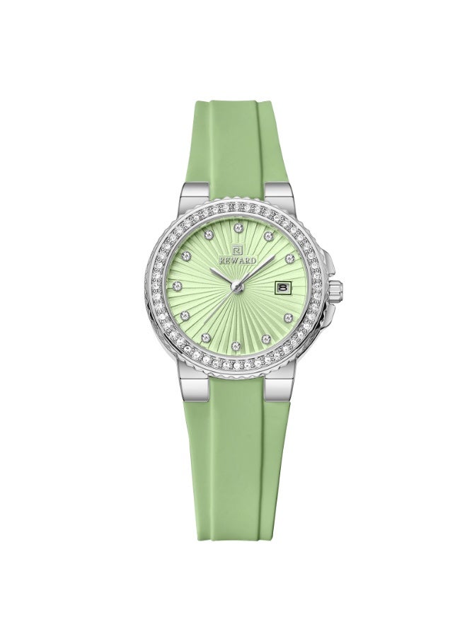 REWARD RD231780 GRN Modern Classic Quartz Analog Warm Olive Green For You - Image 5