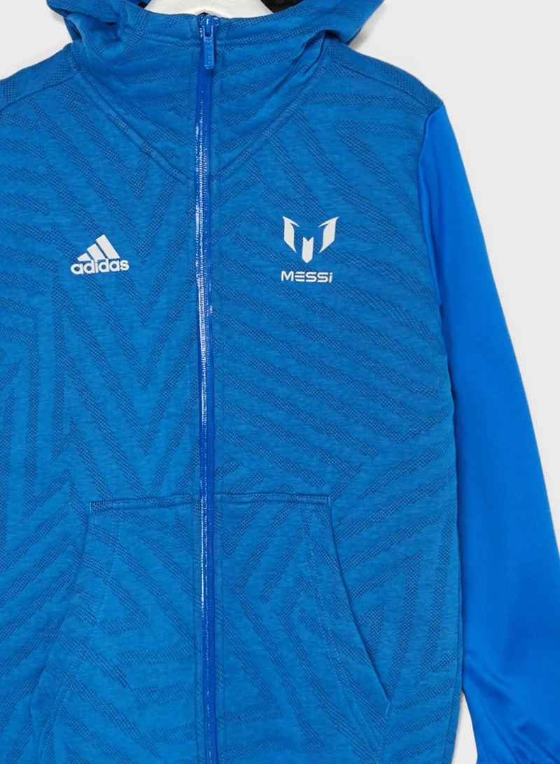 Adidas Youth Messi Hoodie