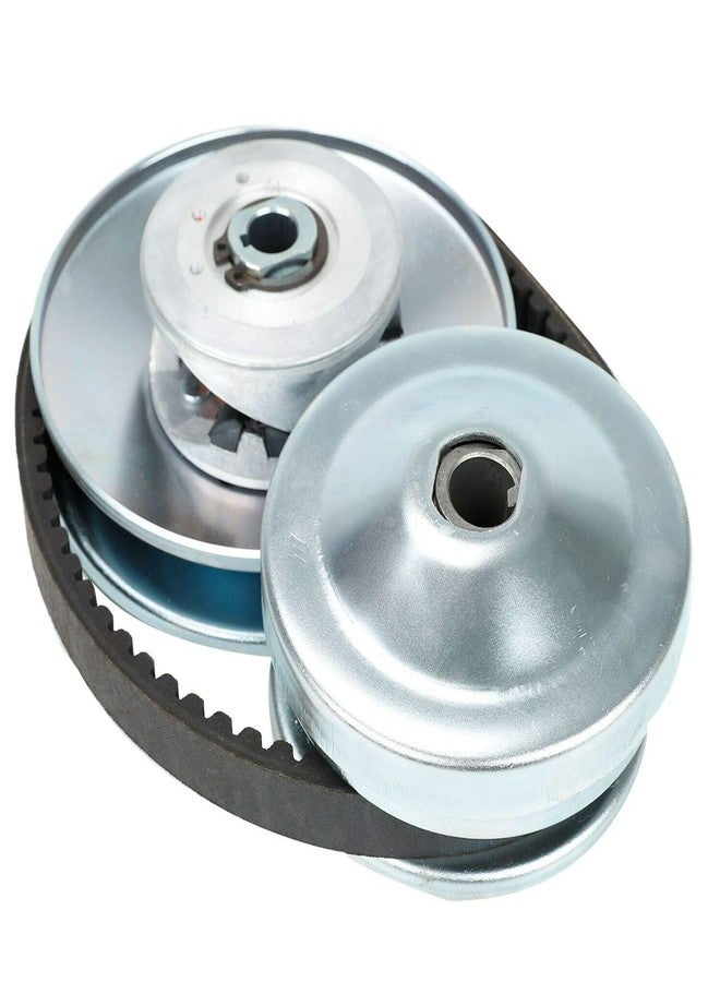 caqeg 30 Series Bore GO Kart CVT Torque Converter 3/4" Bore 6" Driven Asymmetric Go Kart Mini Bike with 5/8'' Driven Clutch Comet Kit with 725 Drive Belt - Image 2