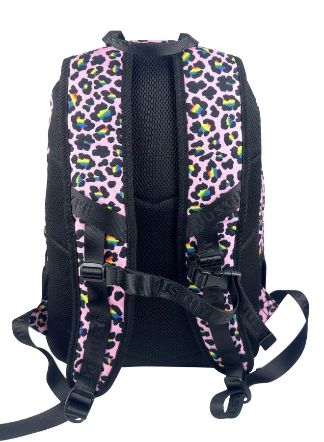 JUST HYPE Pro Maxi Backpack - Pink Disco Leopard