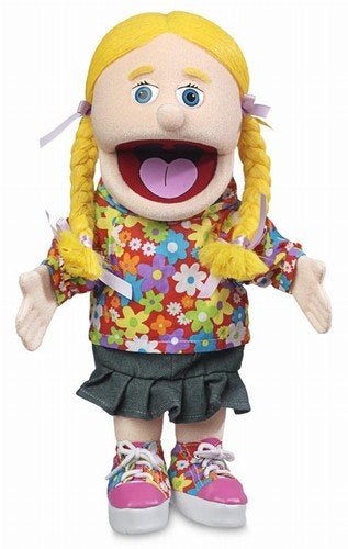Silly Puppets 14 دمية يد سيندي الخوخ للبنات - Image 1