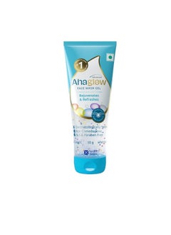 Ahaglow Ahaglow Advanced Face Wash Gel 50g with AHA(1% Glycolic Acid) Glow Bombs| Jojoba & Tea Tree Oil | Allantoin, Vitamin E & Oak bark Extract | No.1 Dermatologist Prescribed AHA Brand  - Image 1