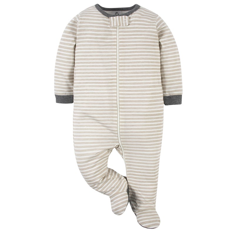 Gerber Baby Boys 4 Pack 'N Play Footie And Toddler Sleepers, Red Dino, Preemie US - Image 5