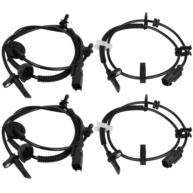 ROADFAR مجموعة حساسات سرعة العجلات ABS من ROADFAR مكونة من 4 قطع لسيارات بويك إنكلايف، شيفروليه ترافيرس، جي إم سي أكاديا، وساتورن أوتلوك - Image 1