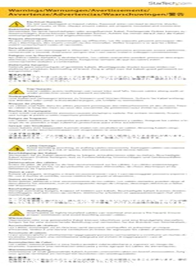 StarTech.com 6 ft. (1.8 m) Right Angle Micro USB Cable - USB 2.0 A to Right Angle Micro B - Black - Micro USB Cable (UUSBHAUB6RA) - Image 5