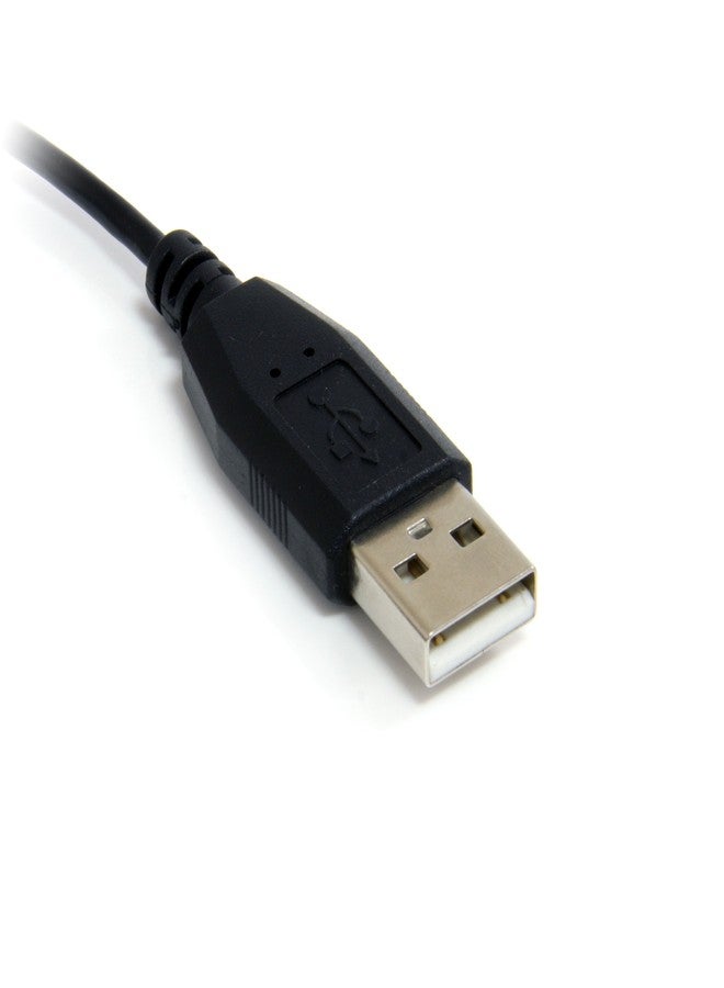 StarTech.com 6 ft. (1.8 m) Right Angle Micro USB Cable - USB 2.0 A to Right Angle Micro B - Black - Micro USB Cable (UUSBHAUB6RA) - Image 3