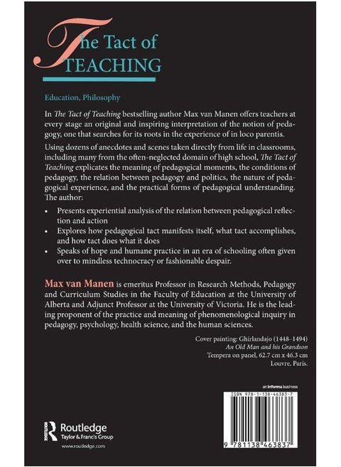 The Tact of Teaching: The Meaning of Pedagogical Thoughtfulness