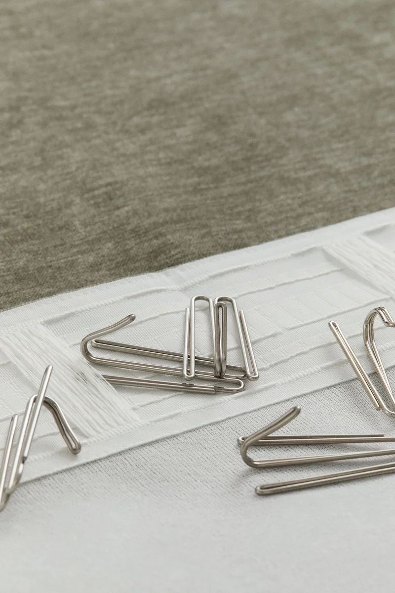 H&M 1-pack long and wide chenille curtain length