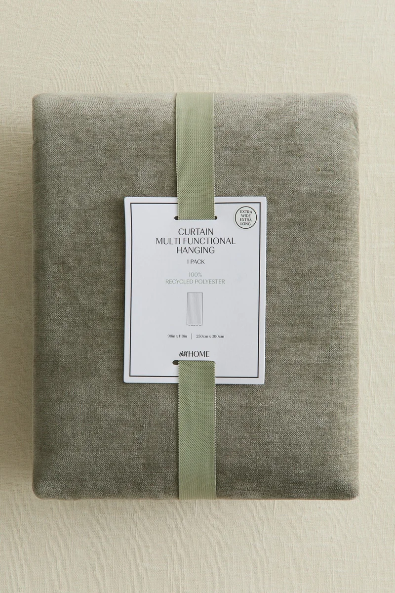 اتش اند ام ستارة طويلة وعريضة من الشينيل - عبوة من قطعة واحدة