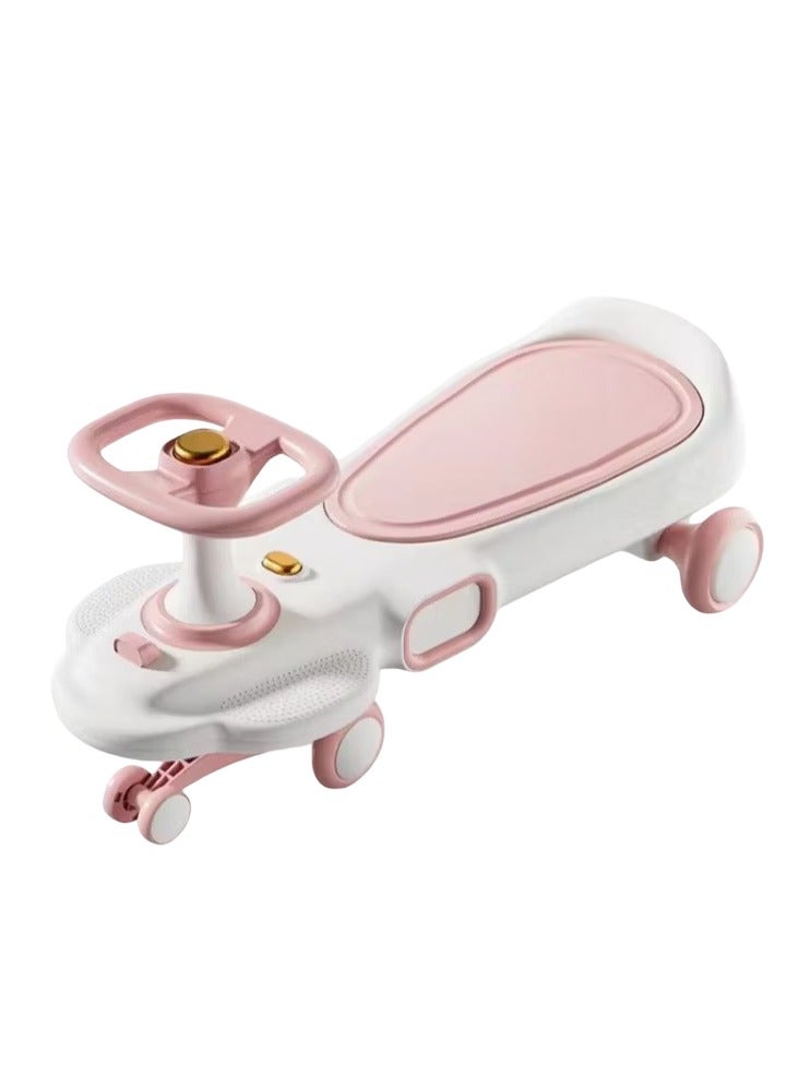 Ruiting Swing Car With Music Pink MN071