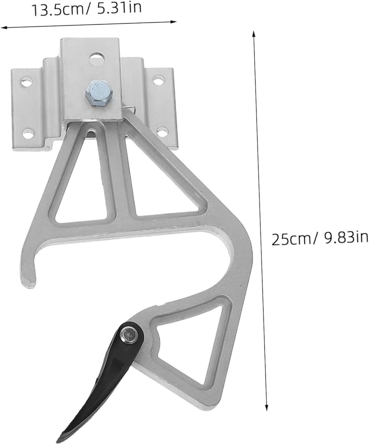 Tehaux Aluminum Alloy Ladder Security Device with Locking Mechanism for Indoor Outdoor Use - Image 3