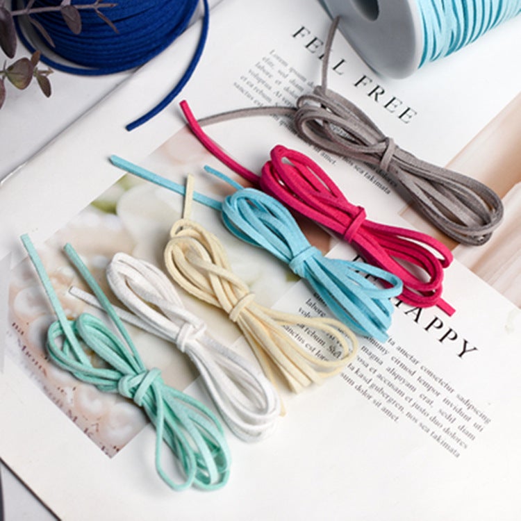【Deerskin Rope about 45.1m Rolls】 Flower Cake Gift Box Packaging Rope Deerskin Velvet Rope DIY Gift Rope Binding - Image 5