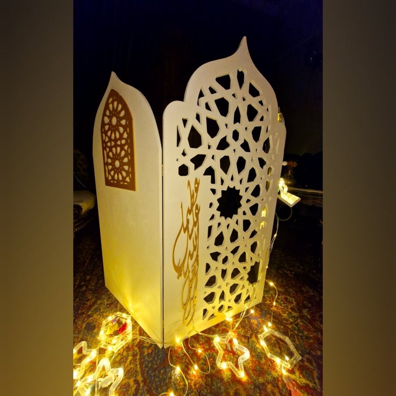 Furniture Factory Prayer Corner and Quran holder - Thai MDF 15 ml - Image 2