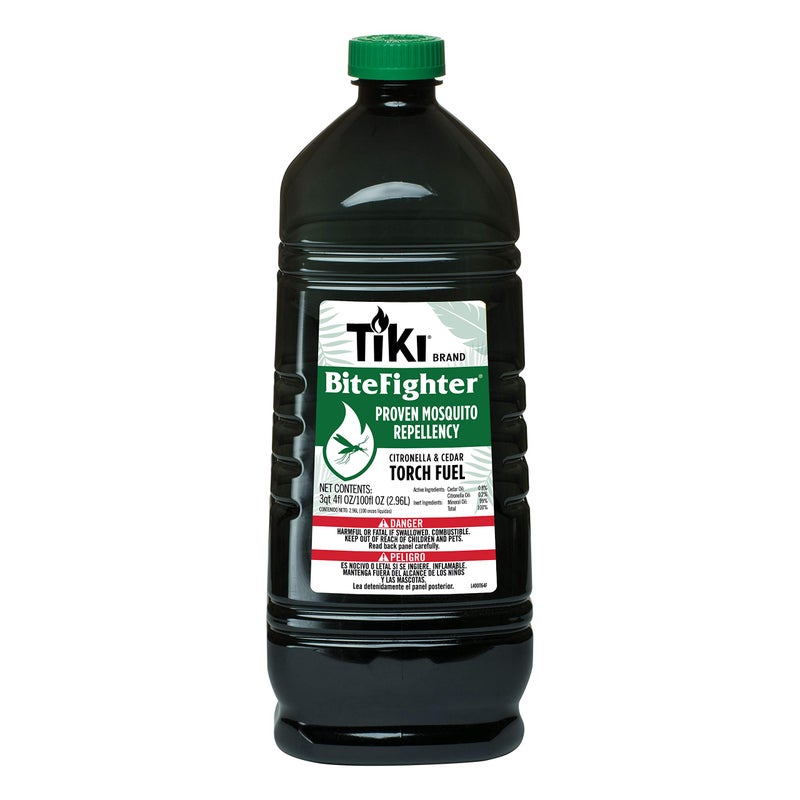 TIKI Brand BiteFighter Mosquito Repellent Torch Fuel for Outdoors, 100 oz, 1216155 - Image 1