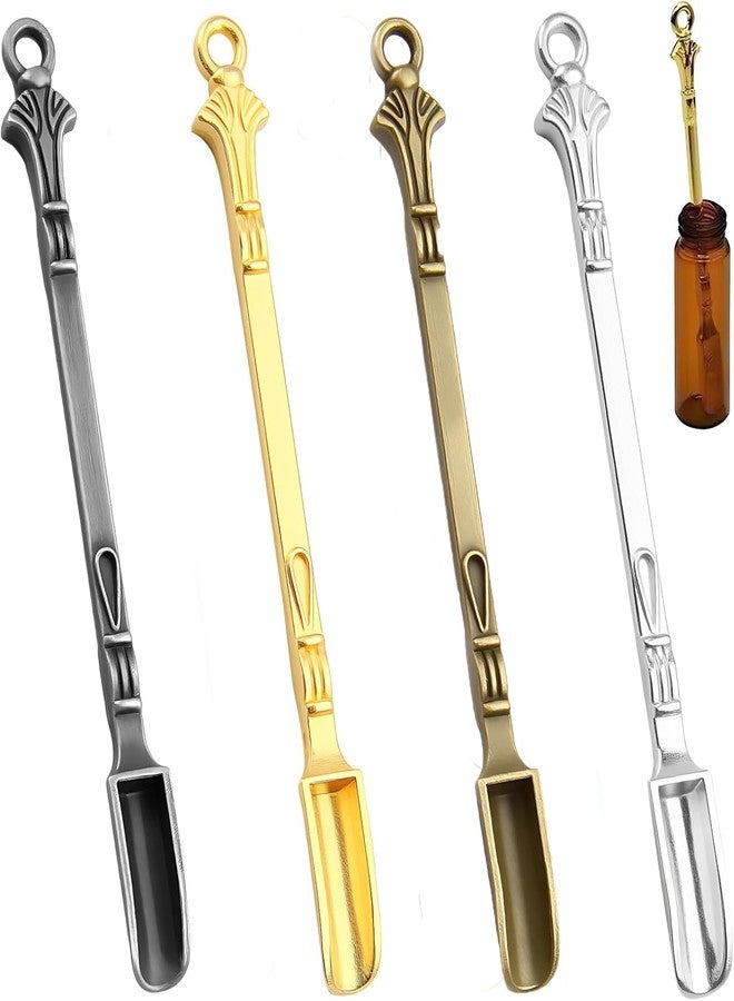 iSnuff Mini Spoon Metal Spice Medicine Spoon Shovel Small Scoop Home Supplies Pendants Necklace (MULTICOLOR) - Image 1