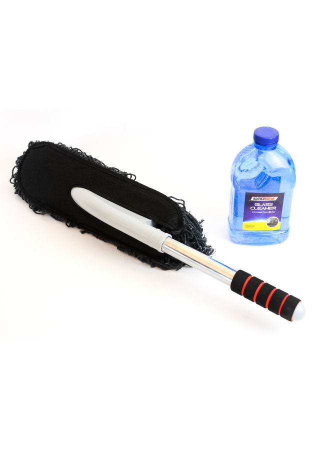 Superdrive offer,Water For Glass Wipers 1 Liter  + Metal Car Cleaning Brush - Image 3