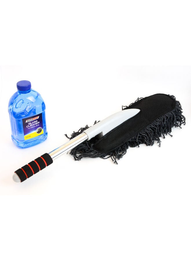 Superdrive offer,Water For Glass Wipers 1 Liter  + Metal Car Cleaning Brush - Image 2