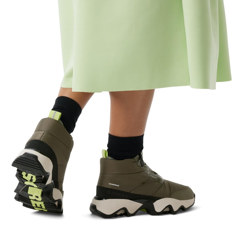Sorel Kineticâ„¢ Impact Puffy Zip Waterproof Stone Green/Black 10 B (M) - Image 2