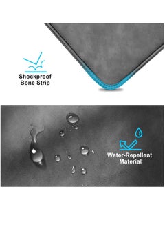 XICEN 9.7-11 Inch Tablet Sleeve Case Carrying Case for iPad/iPad Pro/iPad Air/iPad Pro Air/Samsung Galaxy Tablets Shockproof Padded Tablet Pouch Bag, Fit Apple Smart Keyboard  - Image 5