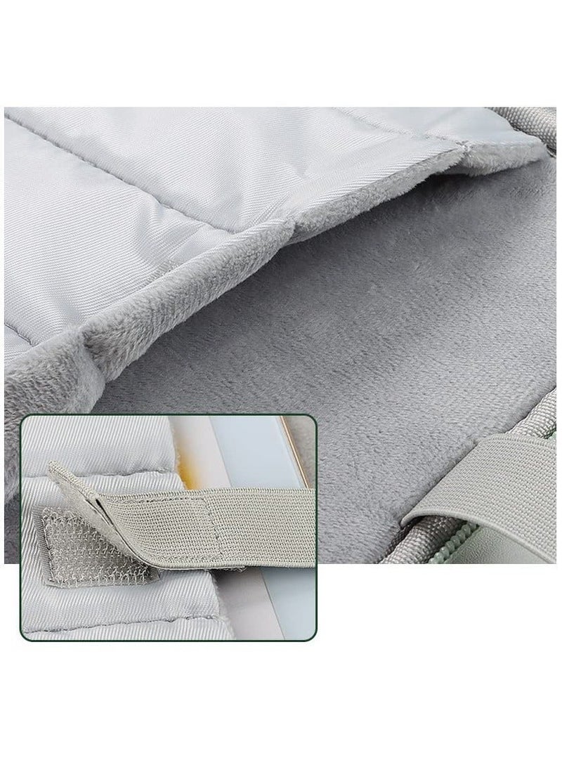 XICEN 9.7-11 Inch Tablet Sleeve Case Carrying Case for iPad/iPad Pro/iPad Air/iPad Pro Air/Samsung Galaxy Tablets Shockproof Padded Tablet Pouch Bag, Fit Apple Smart Keyboard - Image 4