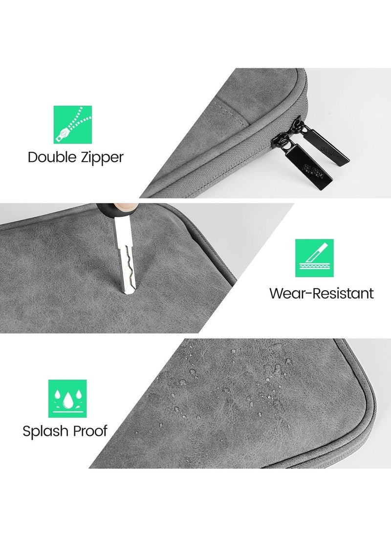 XICEN 9.7-11 Inch Tablet Sleeve Case Carrying Case for iPad/iPad Pro/iPad Air/iPad Pro Air/Samsung Galaxy Tablets Shockproof Padded Tablet Pouch Bag, Fit Apple Smart Keyboard - Image 5