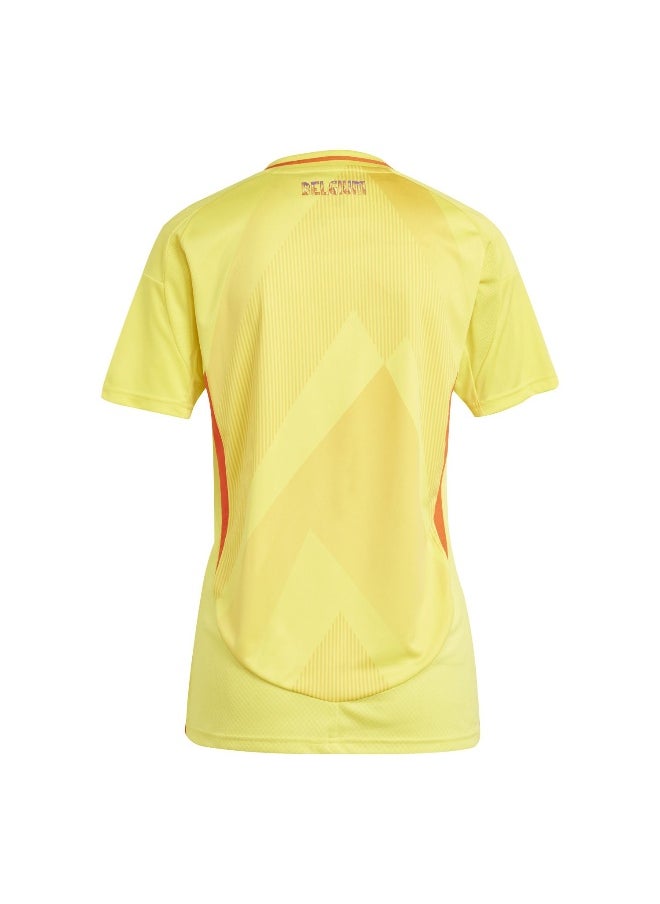 Adidas Adidas Rbfa A Jsy W Yellow Football Jerseys For Women Xs  - Image 2