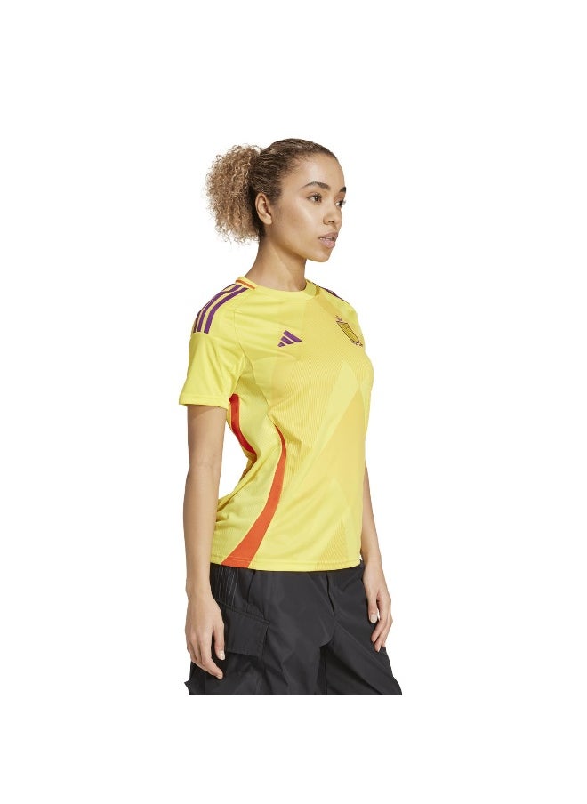 Adidas Adidas Rbfa A Jsy W Yellow Football Jerseys For Women Xs  - Image 5