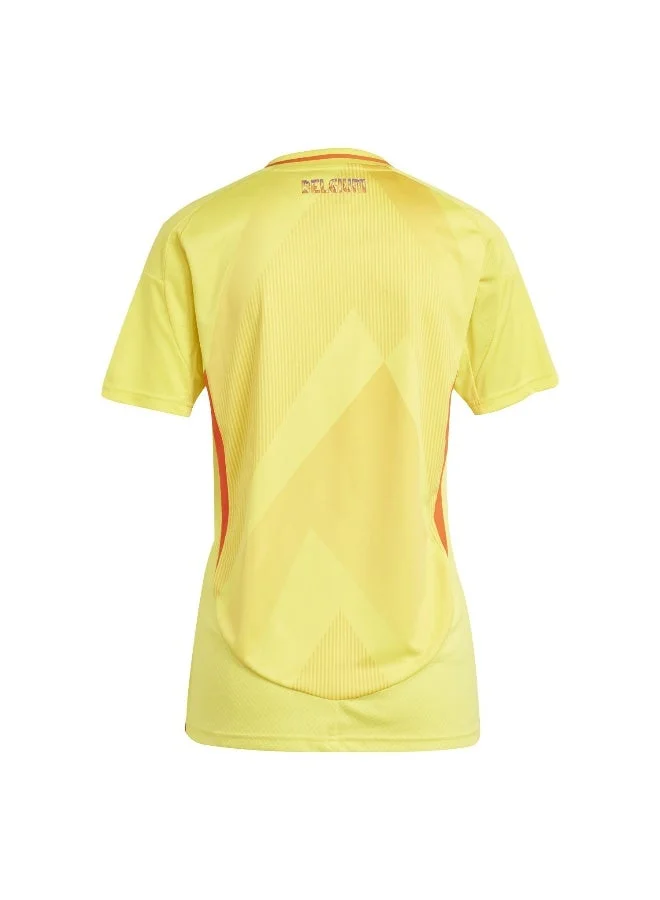 Adidas Rbfa A Jsy W Yellow Football Jerseys For Women Xs