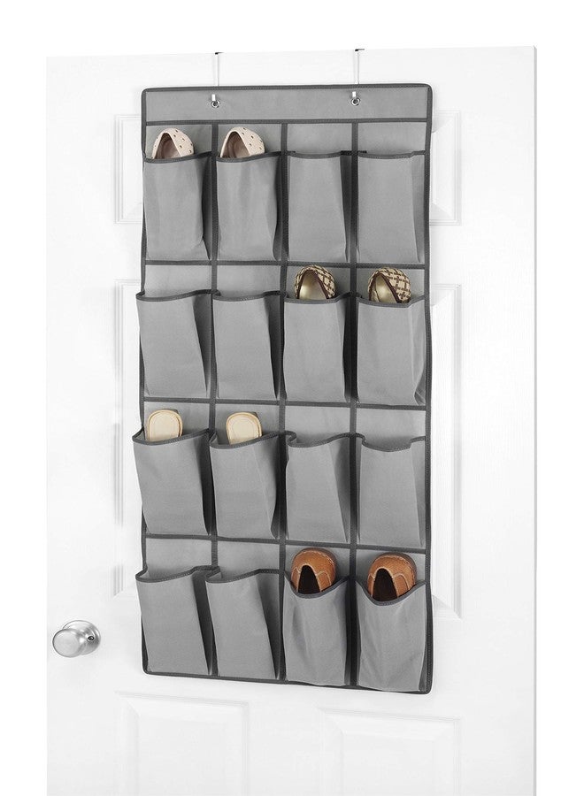 Whitmor 16 Pocket OTD Shoe Organizer Gray - Image 1
