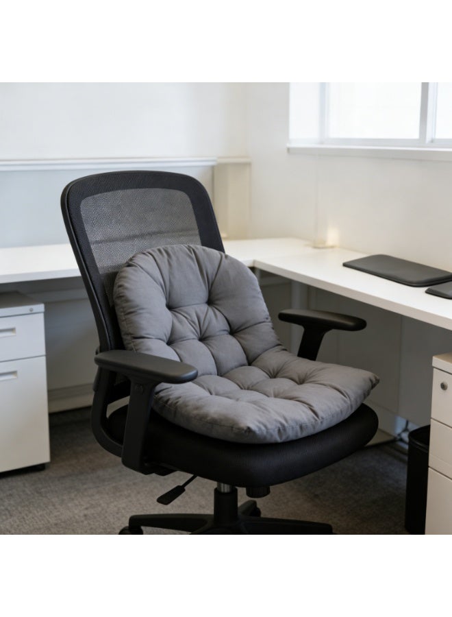 تعمل وسائد كرسي المكتب على تعزيز الراحة ودعم الموقف ، مما يجعلها مثالية للاستخدام المنزلي. - Image 4