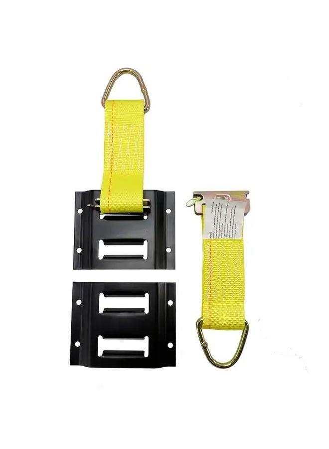 Heavy Duty E Track Two Slot with 2 Straps 3450lbs Capacity Cargo Tie Down - Image 5