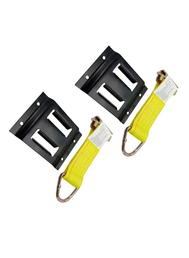 Heavy Duty E Track Two Slot with 2 Straps 3450lbs Capacity Cargo Tie Down - Image 4