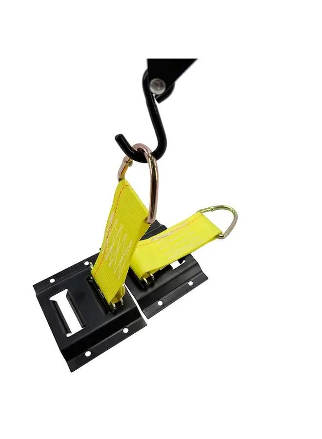 Heavy Duty E Track Two Slot with 2 Straps 3450lbs Capacity Cargo Tie Down - Image 2