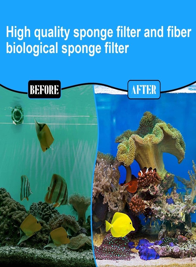 Threlaco 18 Pcs Replacement Filter Media Kit Compatible with Fluval Fx4/fx5/fx6 Aquarium Filters Including Biological-Foam Pads, Biological-Foam Block, Media, Carbon Foam Pad, Silicone Lube - Image 3