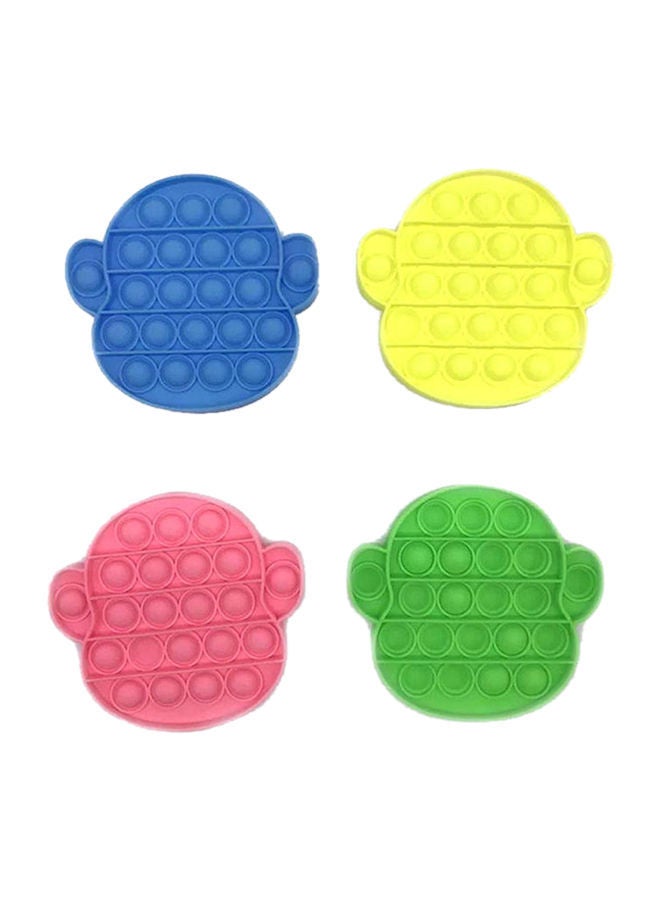 NIBEMINENT 4-Piece Push Bubble Fidget Sensory Toy 4x15.8X14.9centimeter - Image 1