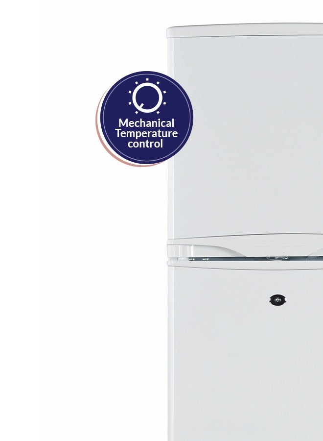 Arrow 138 LTR DOUBLE DOOR REFRIGERATOR DEFROST, 4.9 CU.FT|Energy Efficiency Class A | Energy Saving, Glass Shelf, Interior Lamp, Extra Space and Long Lasting Freshness, | 7 years Compressor warranty | White color | Model Name: RO2-220L - Image 5