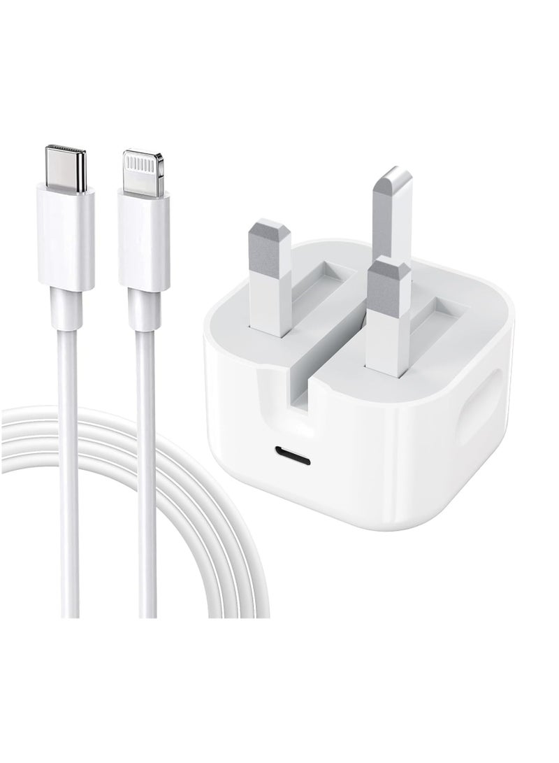 Sky Shine 35W Fast Charger for All iPhones – USB-C Power Adapter with USB-C to Lightning Cable – High-Speed iPhone Charging - Image 1