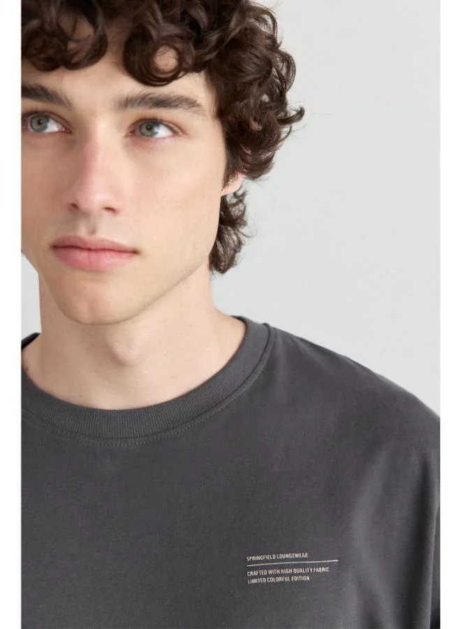 Springfield  Basic long pyjamas for Men | Best Price UAE