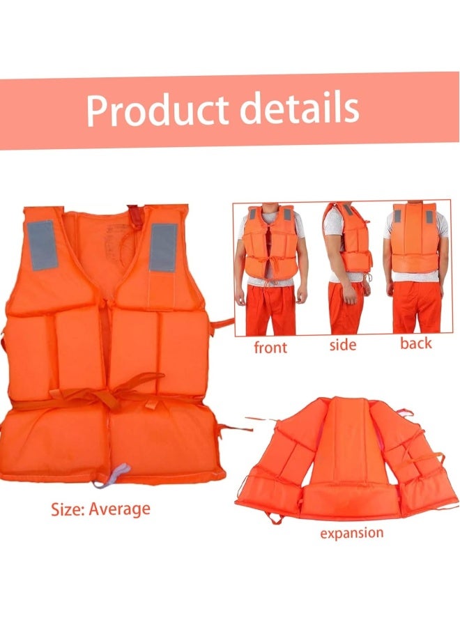 Generic FFA SPORTS Child & Adult Life Jacket Swim Vest with Adjustable Belts with Whistle For Outdoor Drifting, Life Jacket For floating Safely - Image 3