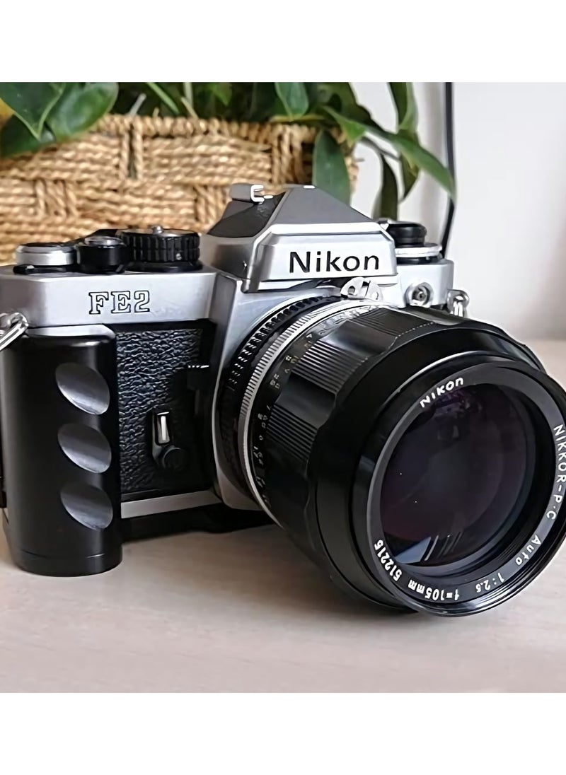 Generic Quick Release Plate Base Grip Handle, for Nikon FM2 FM3 FE FE2 FM Camera, fit for Arca Swiss Ballhead, Black  - Image 3