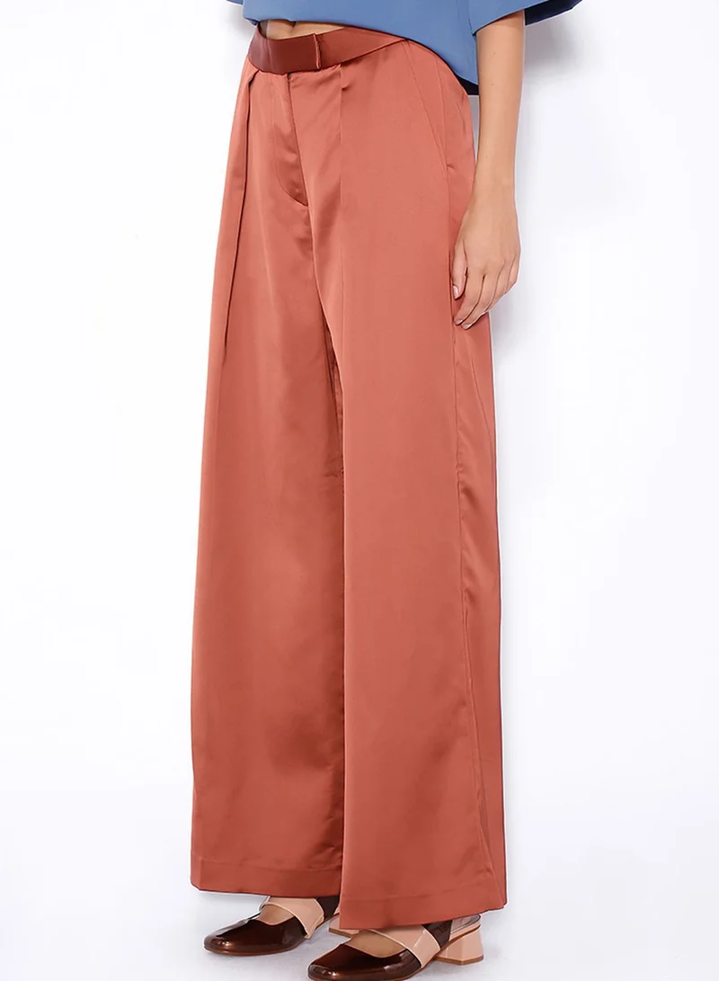 Finery London Hargrave Wide Leg Trousers
