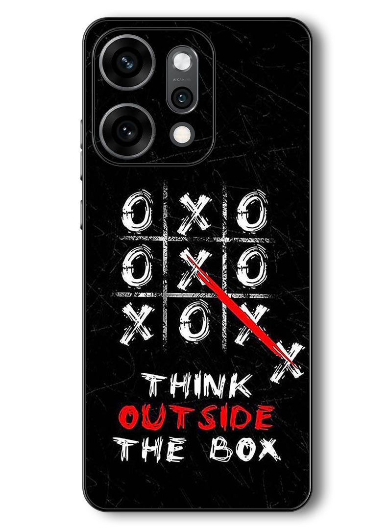 Theodor Case Compatible with Oppo Reno 14 Pro 6.83 Inch Protection Shockproof Bumper Cover Think out of the box - Image 1